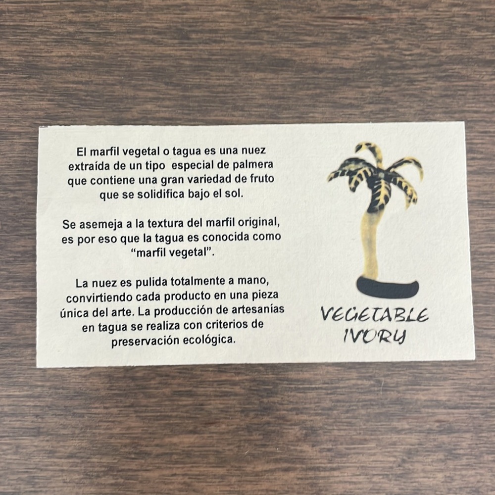 “Tagua” Beacelet 🇪🇨 - Picture 3 of 6